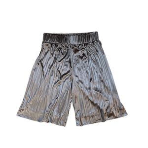 A DÉTACHER SILK PLEATED SHORTS